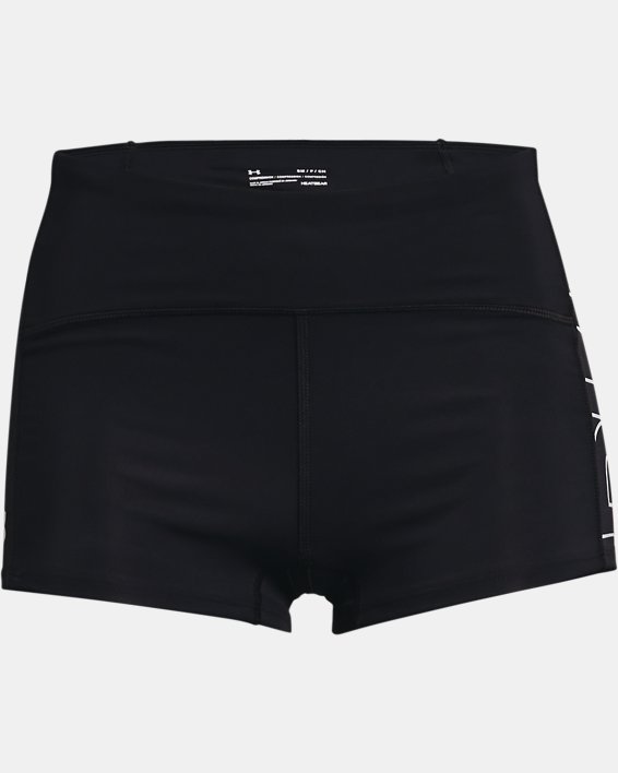 Damen UA Launch Mini-Shorts, Black, pdpMainDesktop image number 5